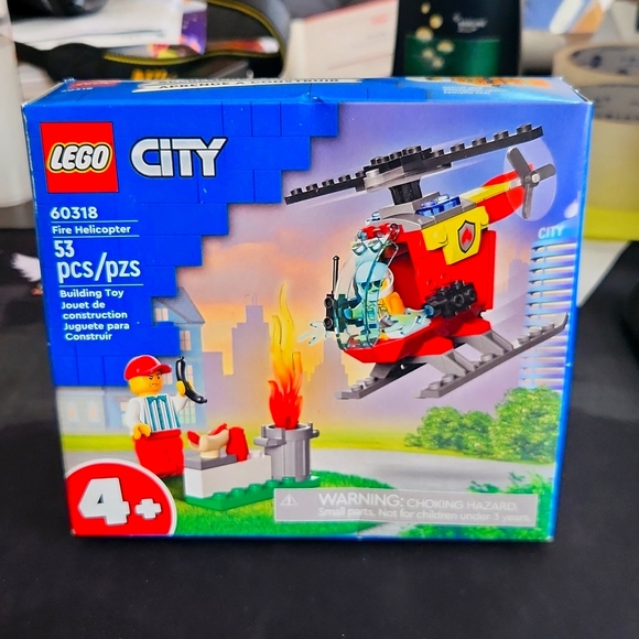 Lego City Fire Helicopter - Picture 1 of 2